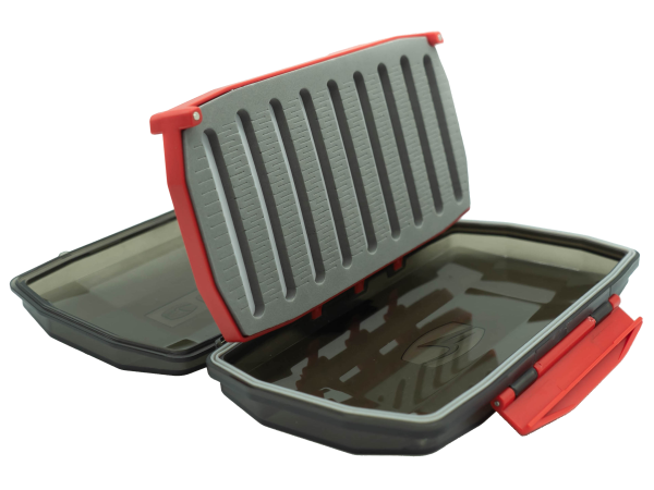 Umpqua UPG HD Large STD Foam Fly Box Open Umpqua UPG HD Large STD Foam Fly Box Open